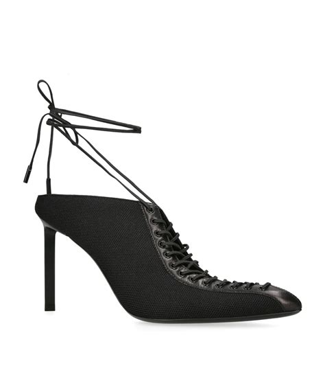 givenchy show lace up mule.